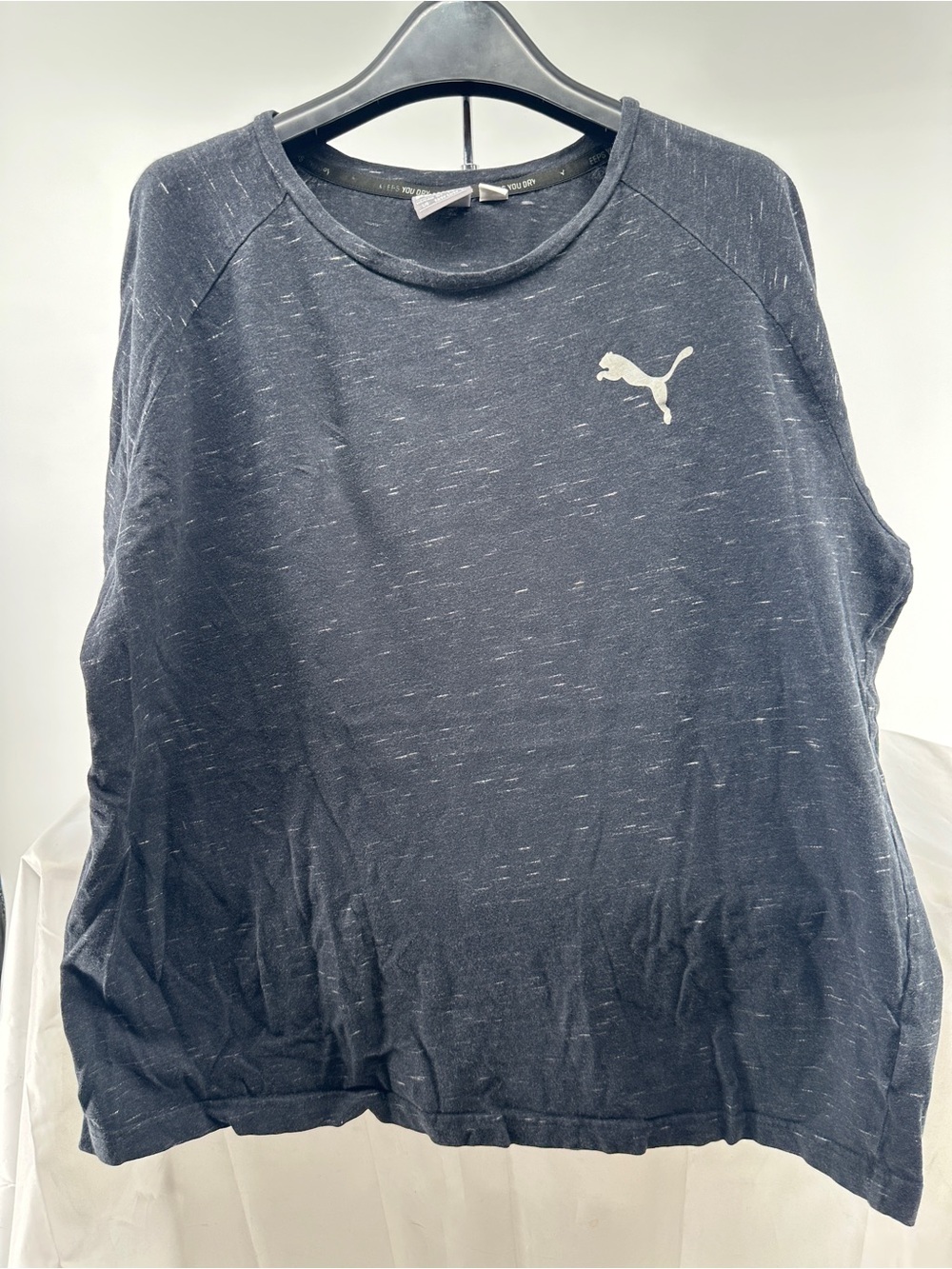 Puma black speckled tshirt